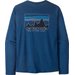 Longsleeve męski Capilene Cool Daily Shirt - '73 Skyline Patagonia - Clement Blue - Light Clement Blue X-Dye