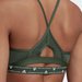 Biustonosz sportowy damski Aeroreact Training Light-Support Adidas - zielony