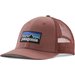 Czapka z daszkiem P-6 Logo LoPro Trucker Hat Patagonia - dulse mauve