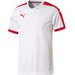 Koszulka chłopięca Pitch Puma - white/red