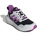 Sneakersy FortaRun 3.0 Jr Adidas - Core Black/Purple Burst/Cloud White