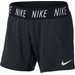 Spodenki dziewczęce Dri-FIT Tempo 10cm Nike - czarny melanż