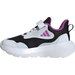 Sneakersy FortaRun 3.0 EL Jr Adidas - Core Black/Purple Burst/Cloud White