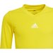 Longsleeve juniorski Team Base Tee Adidas - żółty
