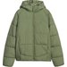 Kurtka puchowa męska TDJAM0708 4F - khaki