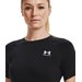Koszulka damska HeatGear Authentics Compression Under Armour - black