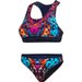 Strój kąpielowy damski Bikini Racerback Aquafeel - kolorowy