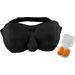 Piankowa maska do spania z zatyczkami do uszu Rockland
