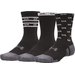 Skarpety Perf Tech Nov Crew 3 pary Under Armour - Black/White
