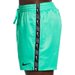 Kąpielówki męskie Logo Tape 5 Volley Nike Swim - turkusowe