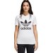 Koszulka damska Trefoil Tee Adidas Originals - white/black