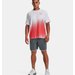 Koszulka męska Tech Fade Under Armour - biały/czerwony