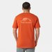Koszulka męska Nord Graphic T-Shirt Helly Hansen - patrol orange