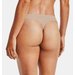 Stringi damskie Pure Stretch Thong 3-pak Under Armour - czarne/beżowe/miks