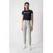 Spodnie dresowe damskie C Logo Hip Print Cotton Joggers Champion - szare