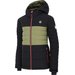 Kurtka narciarska juniorska Cheerfull III Dare2B - black/olivine green