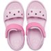 Sandały Crocband Kids Jr Crocs - bellarina pink