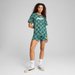 Koszulka damska Ess Graphic Relaxed Aop Puma - Green Moon