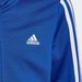 Bluza juniorska Designed 2 Move 3-Stripes Hoodie Adidas - niebieska