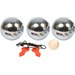 Zestaw do gry w Bule, Boule Petanque 3szt. w pokrowcu Enero