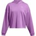 Bluza damska Rival Terry Hoodie Under Armour - fioletowa