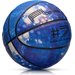 Piłka do koszykówki Fluo 7 Meteor - niebieski/biały