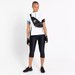 Legginsy rowerowe Worldly Capri 3/4 Dare2B - black
