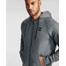 Bluza męska Rival Fleece Full Zip Hoodie Under Armour - szary melanż