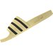 Klapki Adilette Slides Adidas - żółty/czarny