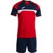 Komplet piłkarski męski Danubio III Set Joma - Red/Navy