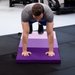 Materac gimnastyczny Triple 180x60x5cm Gymtek - fioletowy