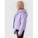 Kurtka puchowa dziewczęca TDJAF449 4F - fiolet