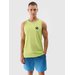 Bezrękawnik męski TSLEM122 4F - soczysta zieleń
