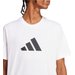 Koszulka męska Future Icons 3 Bar Logo Adidas - white