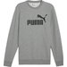 Bluza męska Essentials No.1 Logo Crew Puma - Medium Gray Heather