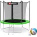 Trampolina 244cm 8FT z siatką wewnętrzną + gratisy Hop Sport
