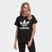 Koszulka damska Boyfriend Trefoil Tee Adidas Originals - black