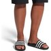 Klapki Adilette Aqua Adidas - czarno/białe
