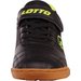 Buty halowe Whizzer K Jr Lotto - black/fr.yellow