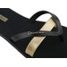 Klapki Kirei Fem Ipanema - black/gold