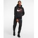 Bluza męska z kapturem Sportswear Swoosh Nike - czarna