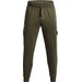 Spodnie dresowe męskie Rival Fleece Cargo Jogger Under Armour - Marine OD Green / White