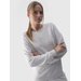 Bluza damska 4FWMM00TSWSF1469 4F - chłodny jasny szary melanż