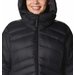 Płaszcz puchowy damski Autumn Park Down Mid Columbia - Black