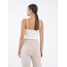 Top damski 4FAW23TTSHF0905 4F - kremowy