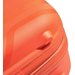 Walizka na kółkach Clavel 90L Delsey Paris - pomarańczowa