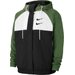 Kurtka męska Sportswear Swoosh Woven Nike - zieleń/biel/czerń