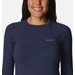 Longsleeve damski Midweight Stretch Long Sleeve Top Columbia - granatowy
