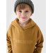 Bluza polarowa chłopięca TFLEM213 4F - złoty