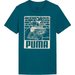 Koszulka juniorska Ess+ MID 90s Graphic Tee B Puma - Cold Green